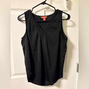 Joe Fresh V-Neck Black Tank Top